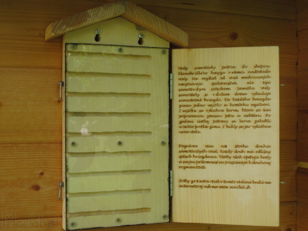 How make mason bees observation house