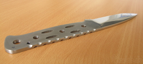 Production of a knife