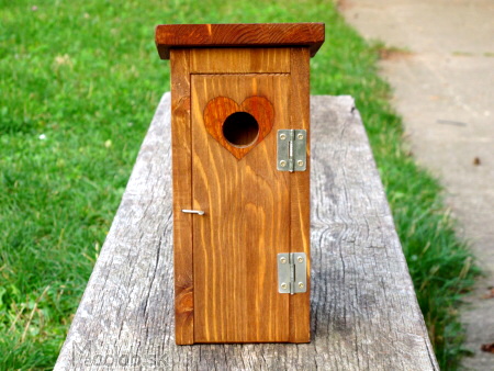wood bird out house