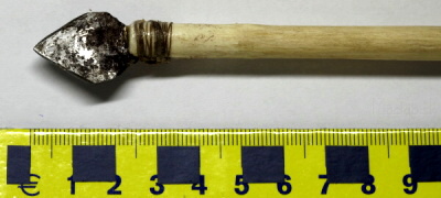 Traditional wood arrow