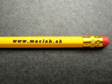 ceruzka gravírovaná laserom