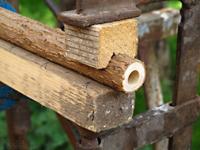 Vŕtanie bazového dreva